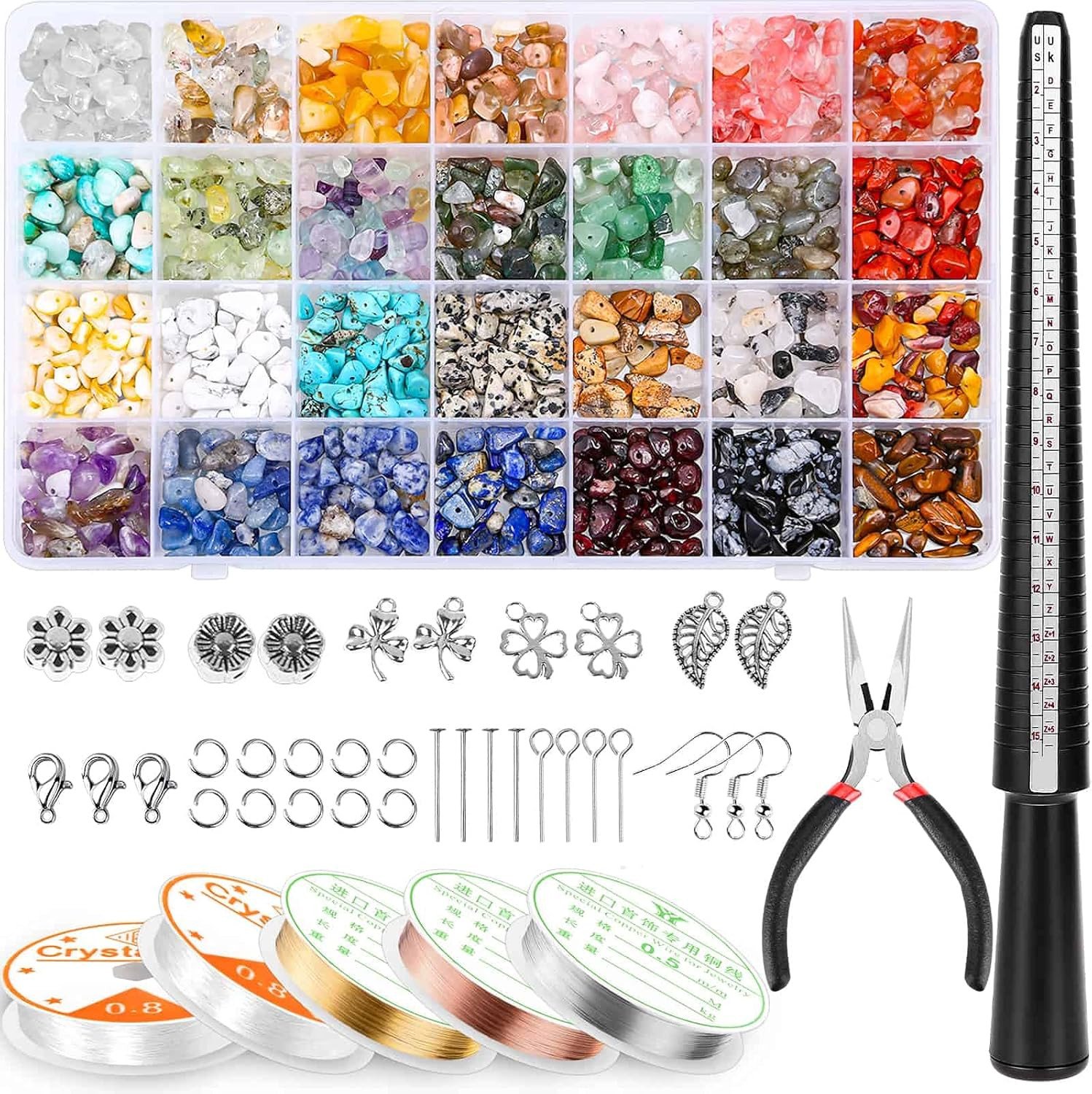 PAXCOO Jewelry Making Supplies Kit