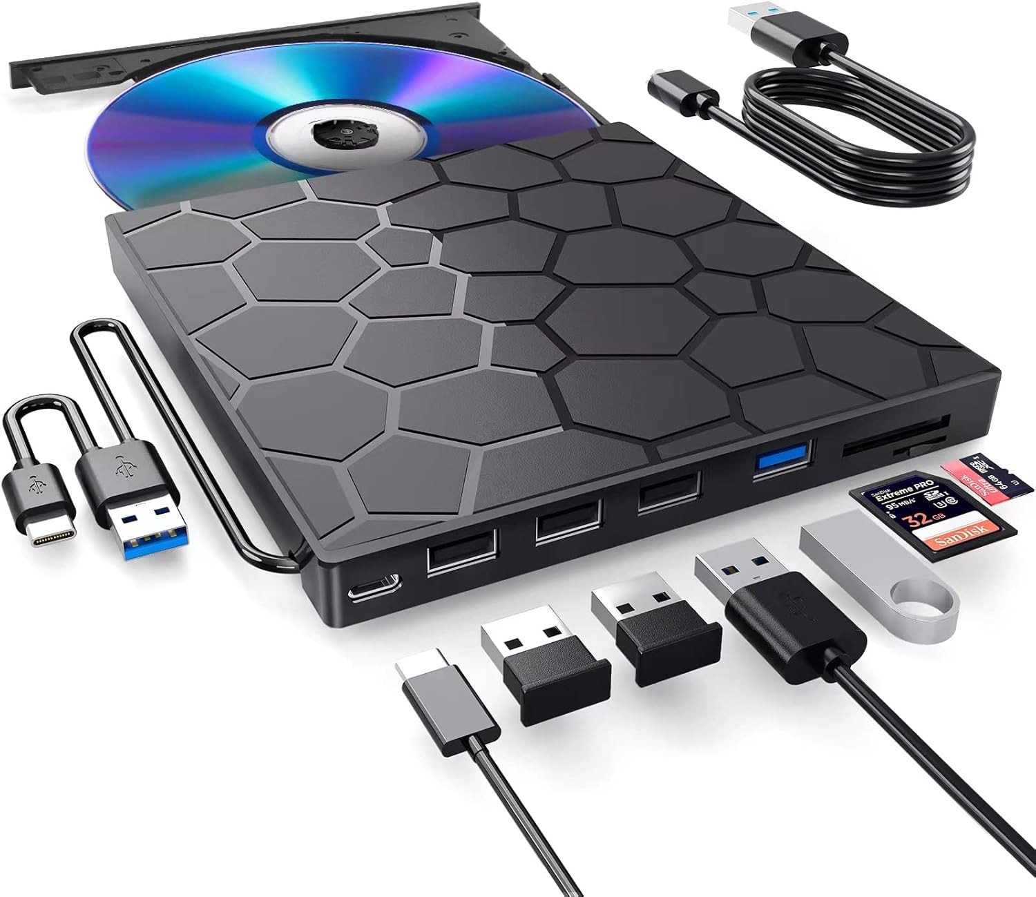 External CD/DVD Drive for Laptop